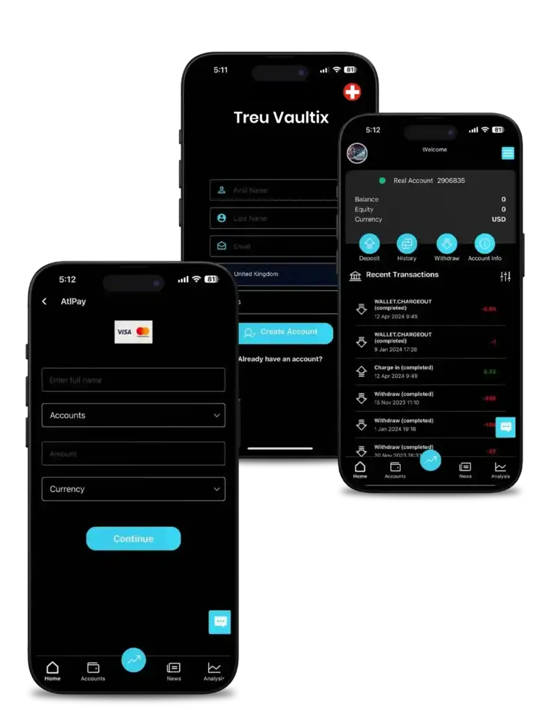 Treu Vaultix – plateforme suisse de crypto